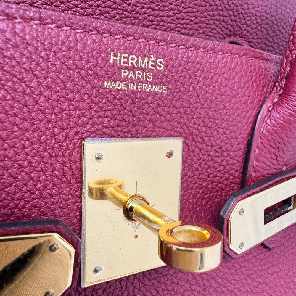 Hermes Togo Birkin 30 Bag - Picture 11 of 16